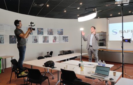 Tournage film corporate Safran Toulouse